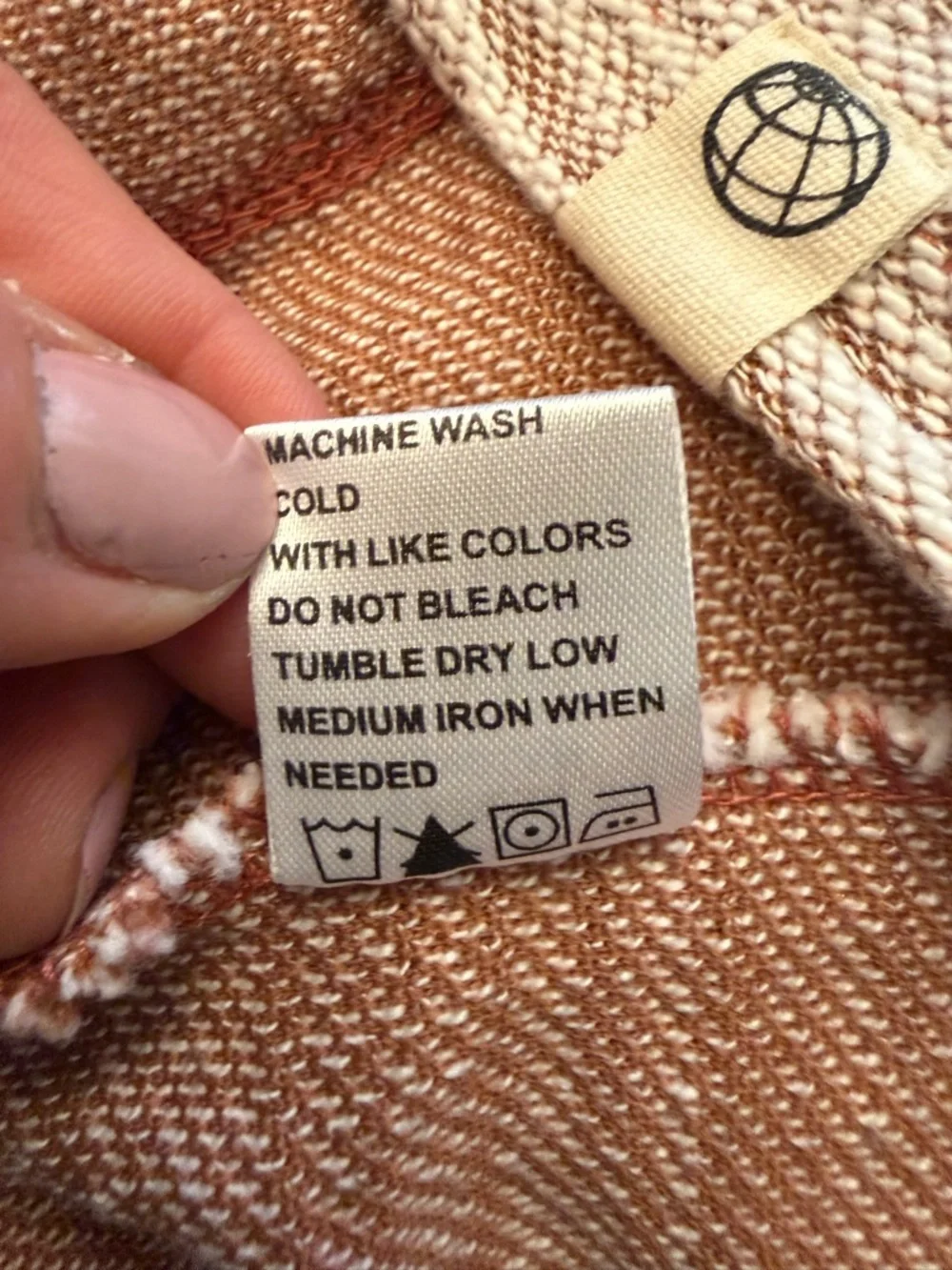 Free Planet Hoodie Medium NWOT Colorblock Henley Pullover Boho Cozy
